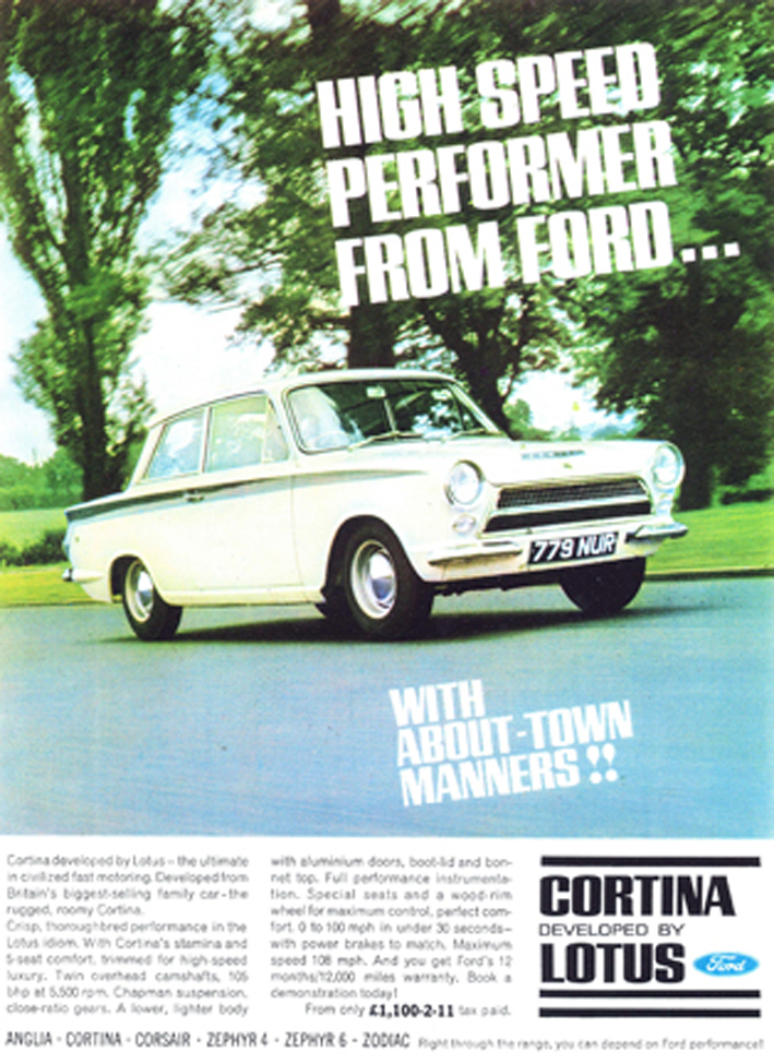 "ポスター、ロータス、コルチナ、A3サイズプリント"の画像