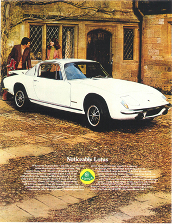 "ポスター、ロータス、エラン +2S 130 、A3サイズプリント"の画像