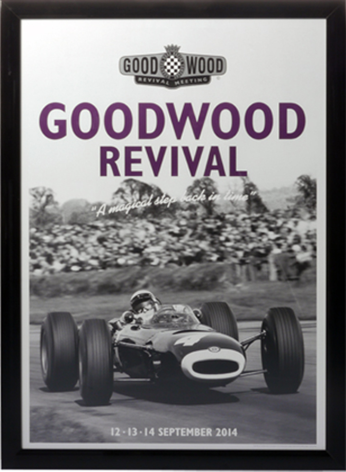 "ポスター、フレーム入り、グッドウッドリバイバル 2014年"の画像
