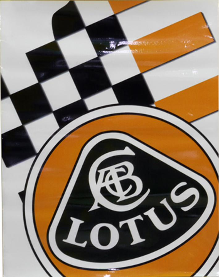 "ポスター、ロータス/チェッカー、ラミネーテッド"の画像