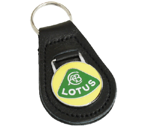 キーホルダー・ロータス黒革の画像