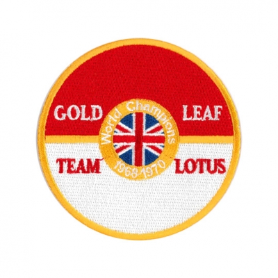 布バッジ・ワッペン・ゴールドリーフチームロータスClassic Team Lotus画像
