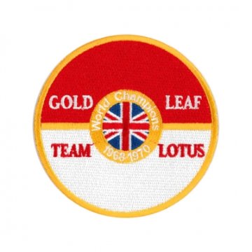 布バッジ・ワッペン・ゴールドリーフチームロータスClassic Team Lotus画像