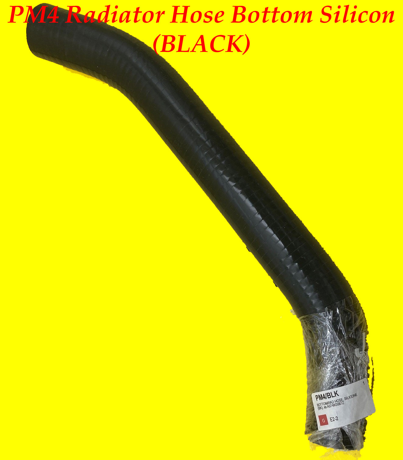 シリコン・ラジエターホース・セット・ヨーロッパTC-SP用　BLACK画像