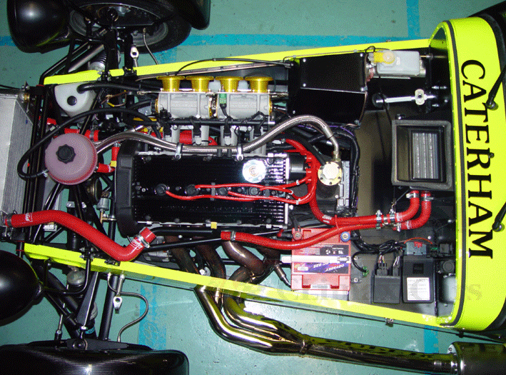 エキゾーストシステム・4-1・サイド出し・触媒 & 遮熱ガード無し・R500 (RoverK)画像