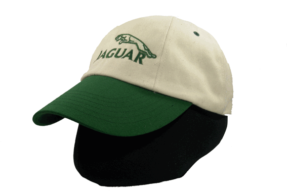 ジャグァー・BBキャップ・アイボリーwithグリーンの画像