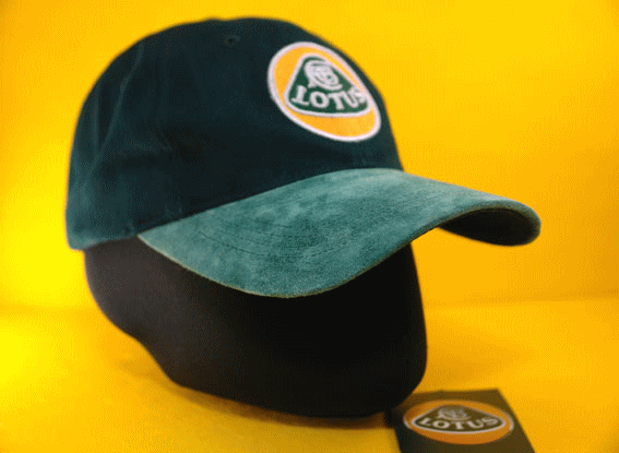 ロータスロゴ・スウェード・ベースボール・キャップの画像