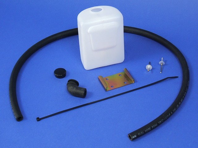 オイル／ウォーターキャッチタンク・後付けキット・1リットル・FORD X/FLOWの画像