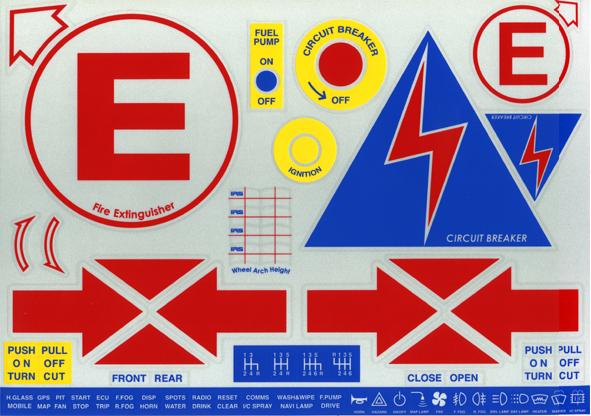 ステッカー・シート・キルスィッチ反射の画像