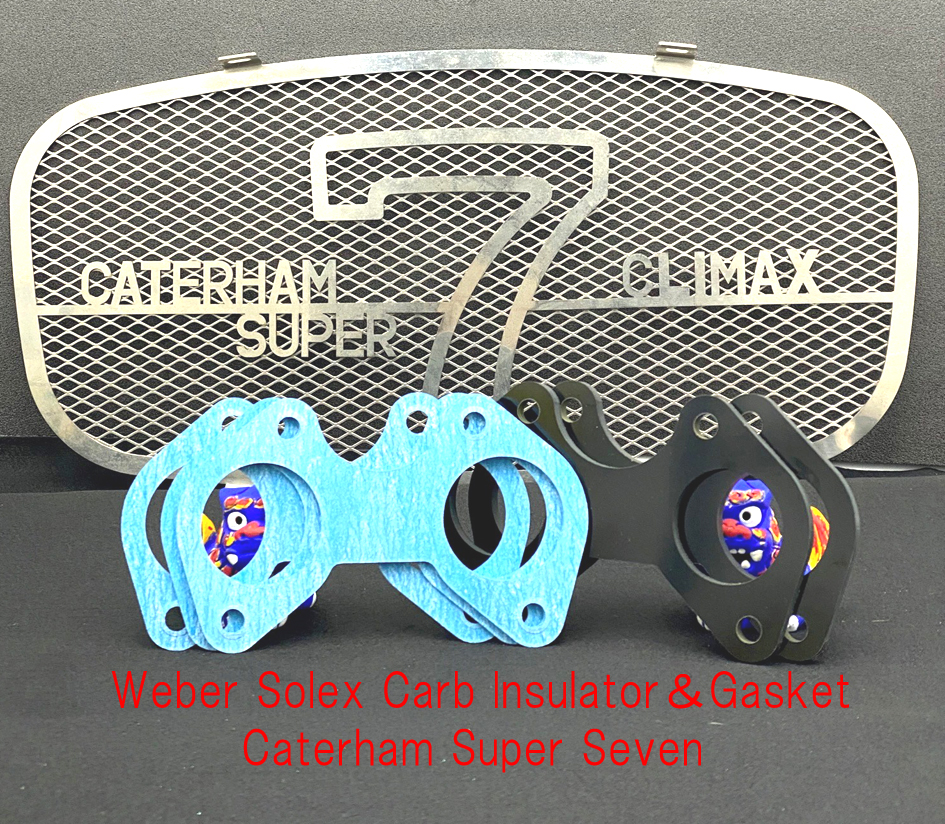 Weber/Solex40,44,45ベークライトインテークインシュレーターの画像