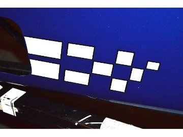 ボディストライプパック・ダブルストライプ + CATERHAM 文字ロゴ・Superlight R94種類画像