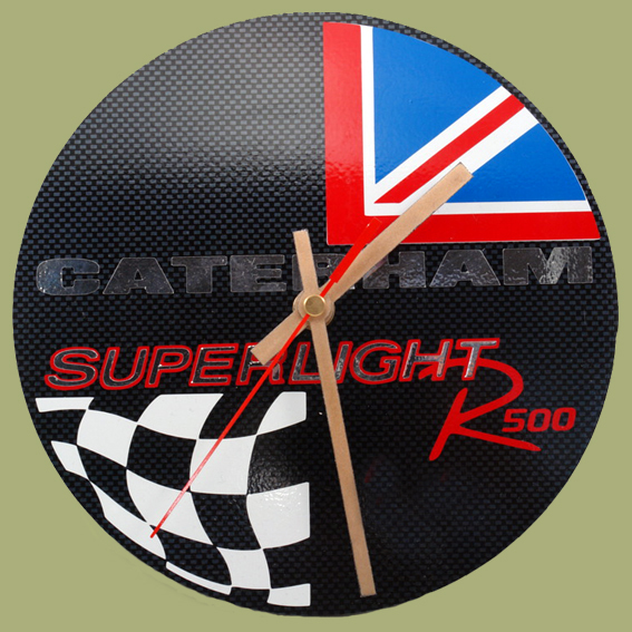 CATERHAM New・R500デザイン壁掛け時計の画像