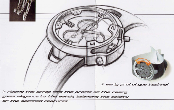 タイプ1・ロータス・ウォッチ designed by Lotus Design画像