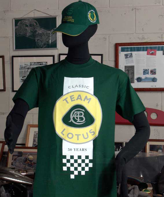 クラッシックチームロータス・Tシャツ・50th緑画像