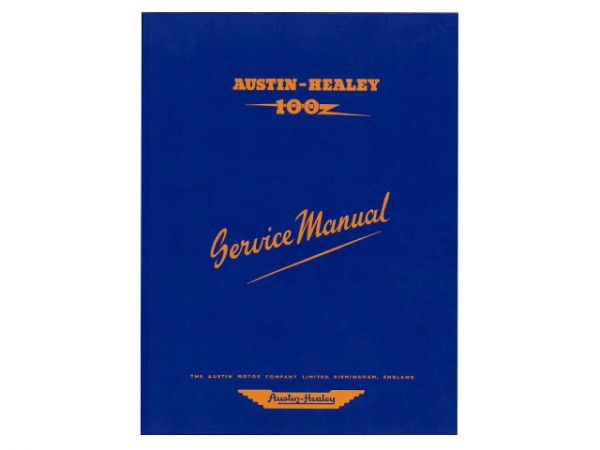 AH100-4 ワークショップマニュアル(リプリント版）Austin-Healeyの画像