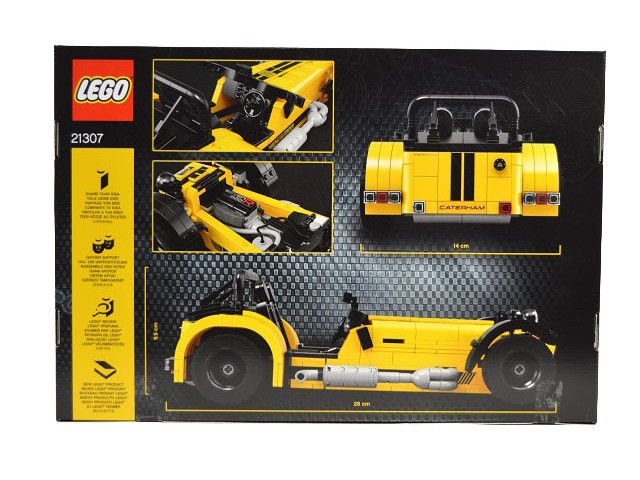 LEGO レゴアイデア・CATERHAM SEVEN 620R画像
