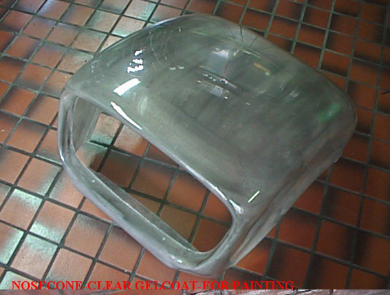 ノーズコーン_クリアゲル・S3 クラシックモデル & De-Dion 1994年以前の画像