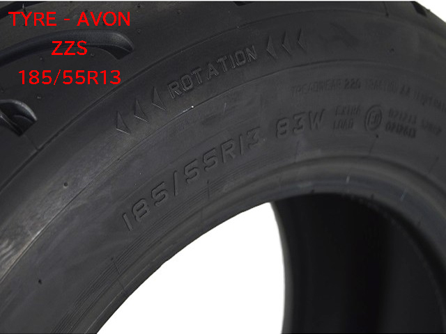 AVON タイヤ、ZZS、185/55-R13画像
