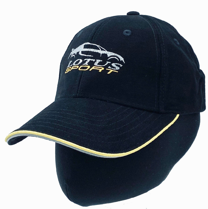 ロータス・MスポーツBボールキャップ黒の画像