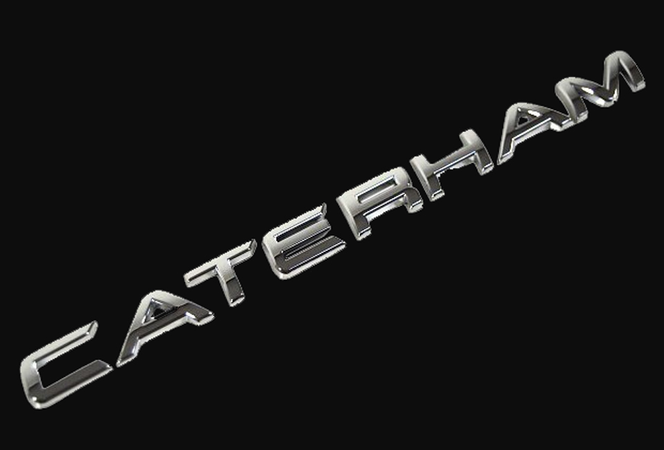 バッジ・「CATERHAM」クローム・リアパネル・2019年以降の画像