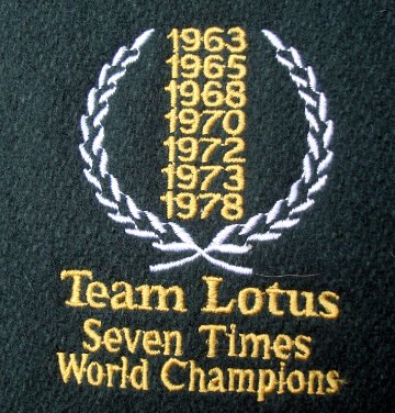 チームロータス・7Times World Championsジャンバーの画像