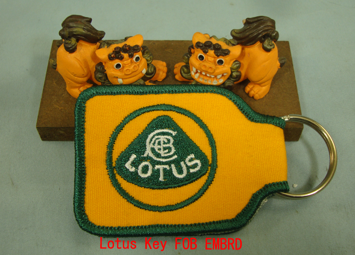 キーホルダー・ロータス・キィーフォブ・四角布の画像