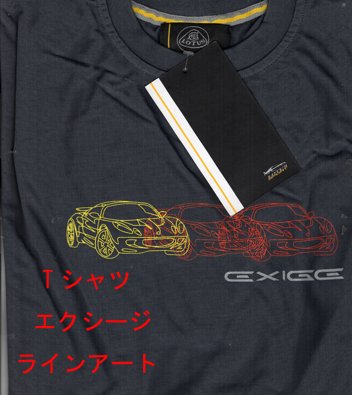 Tシャツ エクシージ ラインアートの画像