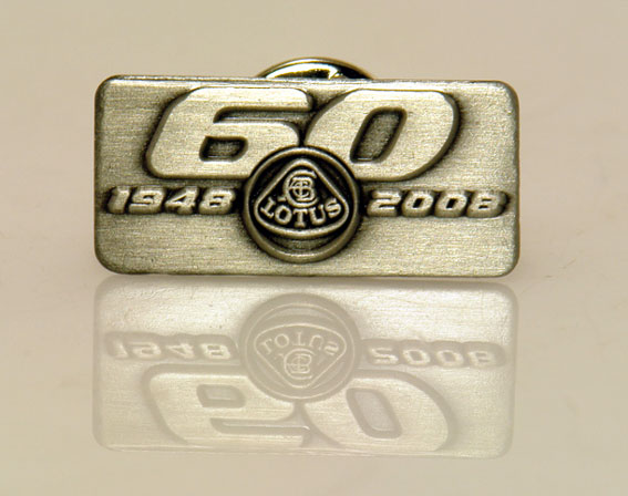 ピンバッジ・ロータス 60thの画像