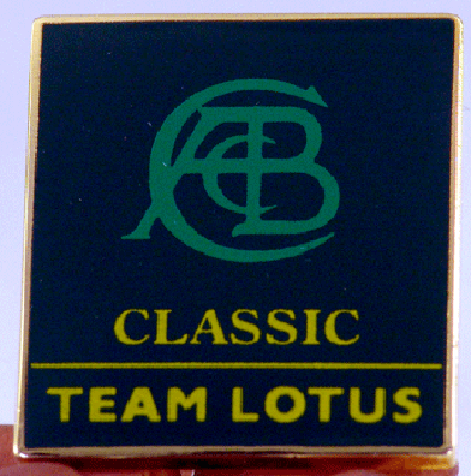 ピンバッジ・ClassicTeamLotus四角の画像