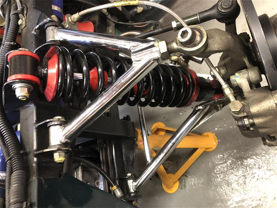 ジネッタG4・AVOダンパー前2本後2本キット1961⇒69の画像