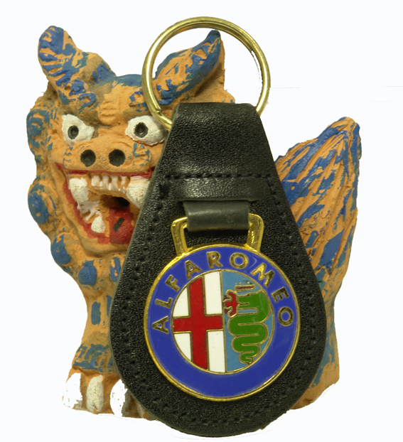キィホルダーアルファロメオの画像
