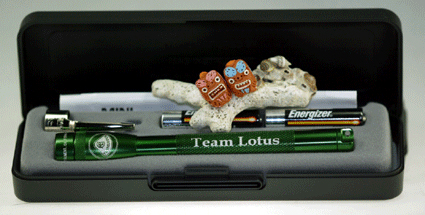 マグライト・ソリテール・チームロータス・緑の画像