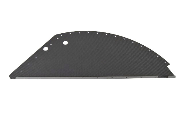 インテリア・ボーチューブパネル・ドライカーボン・右、Seven 620の画像