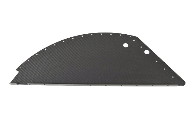 インテリア・ボーチューブパネル・ドライカーボン・左・Seven 620の画像