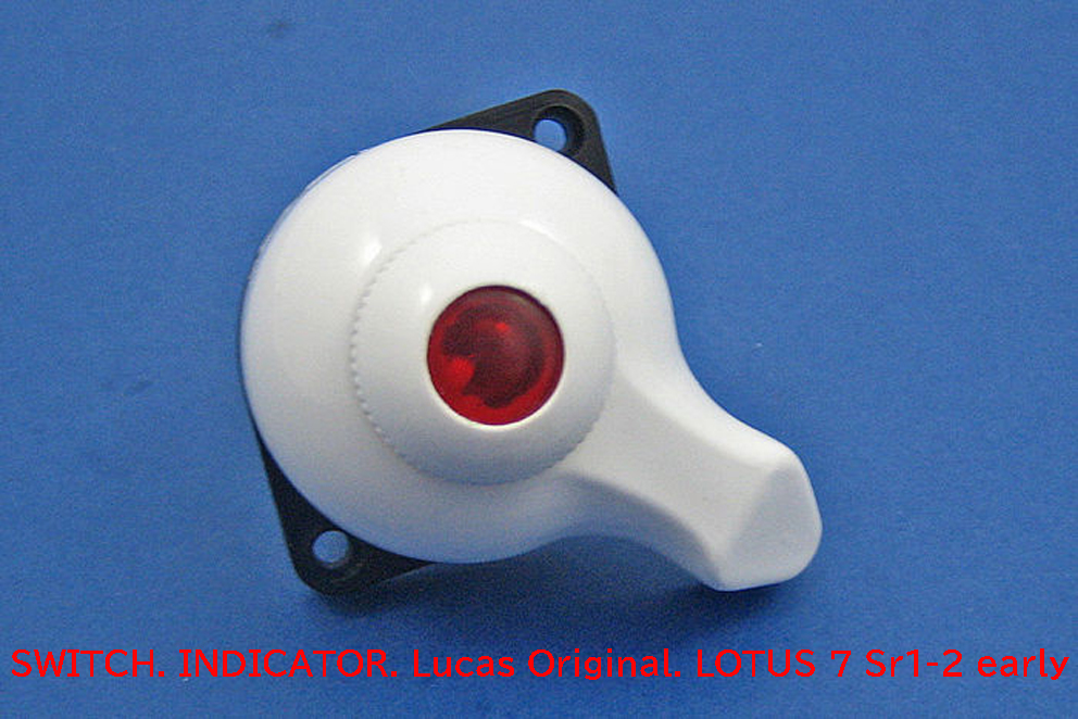 インジケータースイッチ・Lucas製・Lotus7 S2 初期の画像