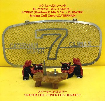 スクリューボタンヘッドDuratecカーボンコイルカバーの画像