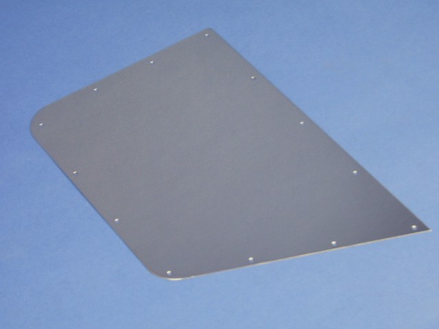 プロテクター、リアウィング、右、ステンレス、ワイド、1991年までの画像