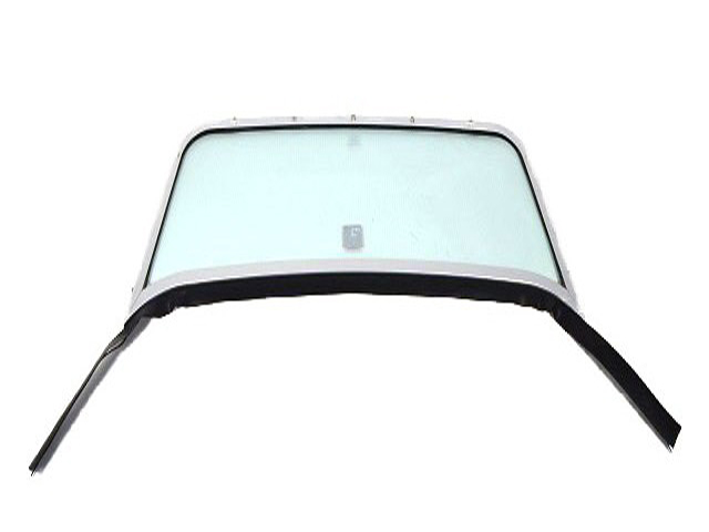 ウィンドスクリーン & フレーム、S3、熱線入りガラス、シルバー艶消しフレームの画像