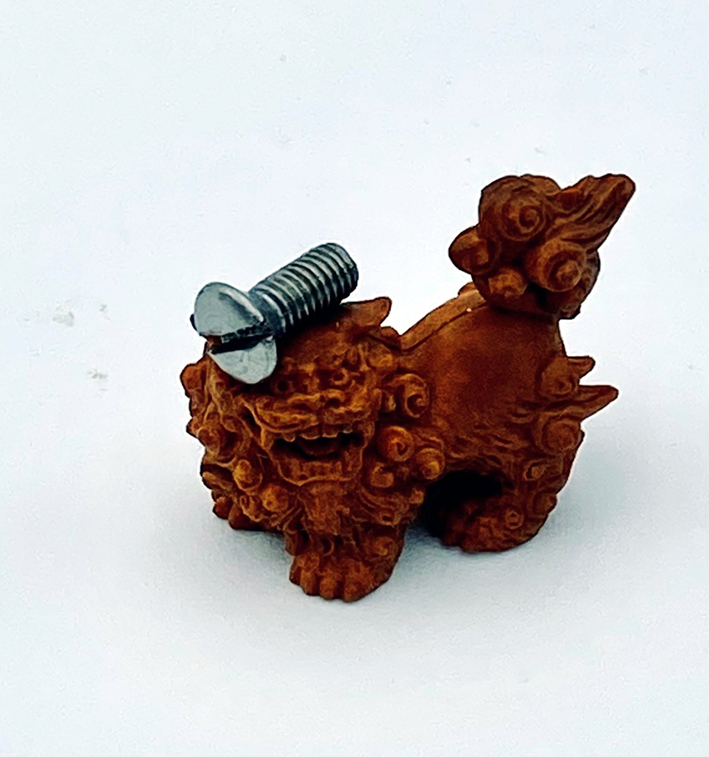 スクリュー、ウィンドウスクリーン ～ スタンション、M5 カウンターシャンク、シルバーの画像