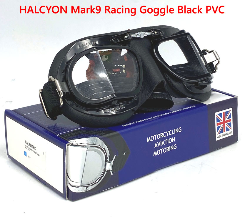 ハルシオン・ゴーグルMk9レーシング・ブラック/ブラック