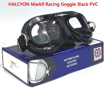 ハルシオン・ゴーグルMk9レーシング・ブラック/ブラック画像