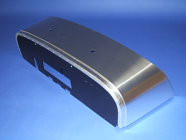 スカットルパネル、右ハンドル、ケーターハム S3 2003年以降、ヒーター穴 + ワイパー穴有の画像