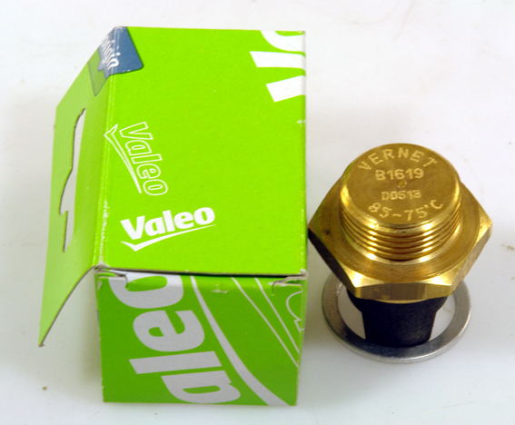 電動ファンサーモスイッチ85℃オン75℃オフの画像