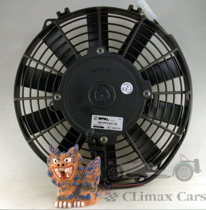 クーリングファン・225mm 径、S3 1994年以降ストレートブレードの画像