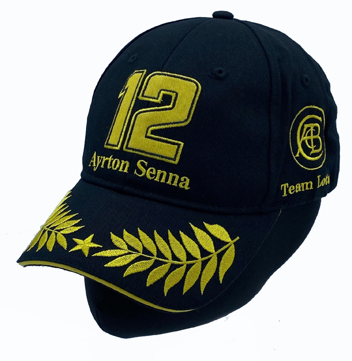 ベースボールキャップ、アイルトンセナ/クラシックチームロータスの画像