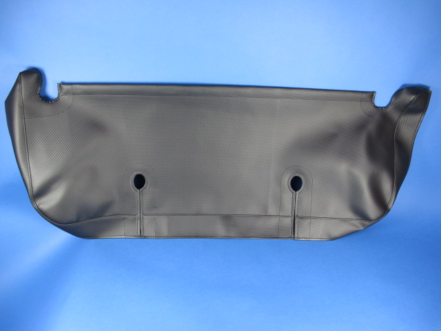 ブーツカバー、カーボンビニール、(32 mm ロールバー穴あり + フードスティック併用仕様)、S3の画像