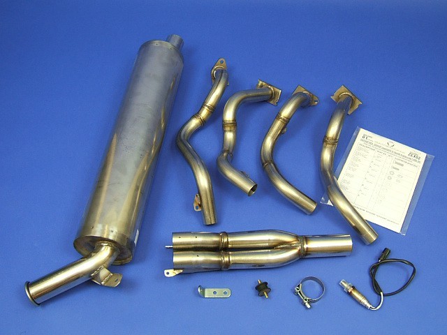 エキゾーストシステム、4-2-1、サイド出し、6"径サイレンサー、ロード、K-series VHPD、SLRの画像