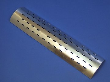 サイレンサーガード・7"・CSR 260 レース・シルバー仕上げの画像