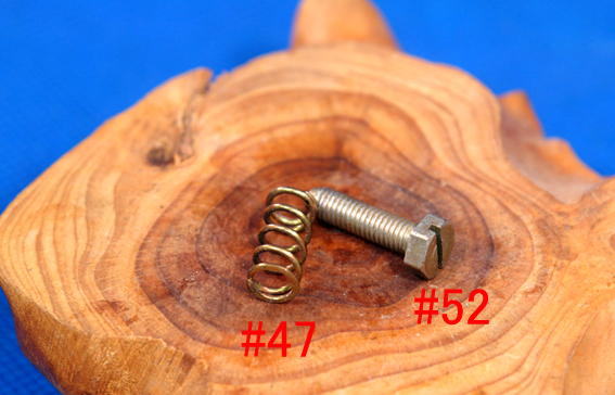 WEBER.スロットルアジャストスクリュー#52の画像