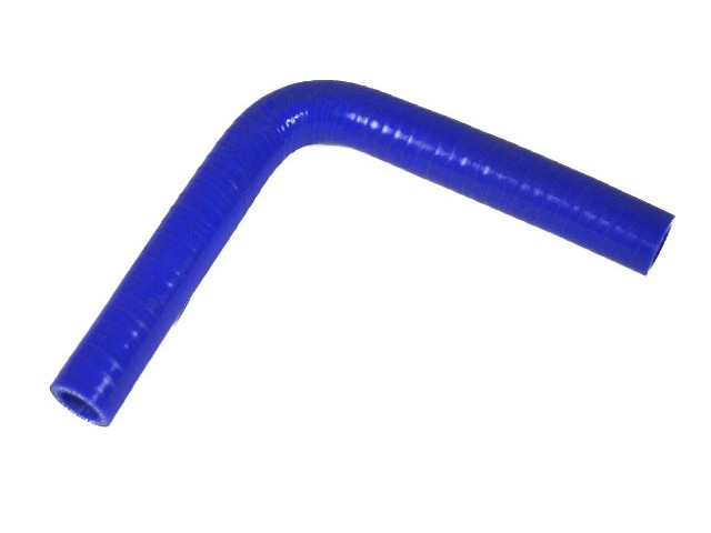 ウォーターホース、シリコン、ブルー、90度、内径16mmの画像